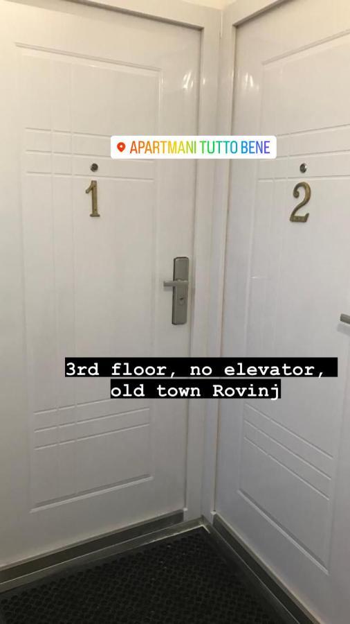 Studio Apartman Tutto Bene Rovinj Luaran gambar